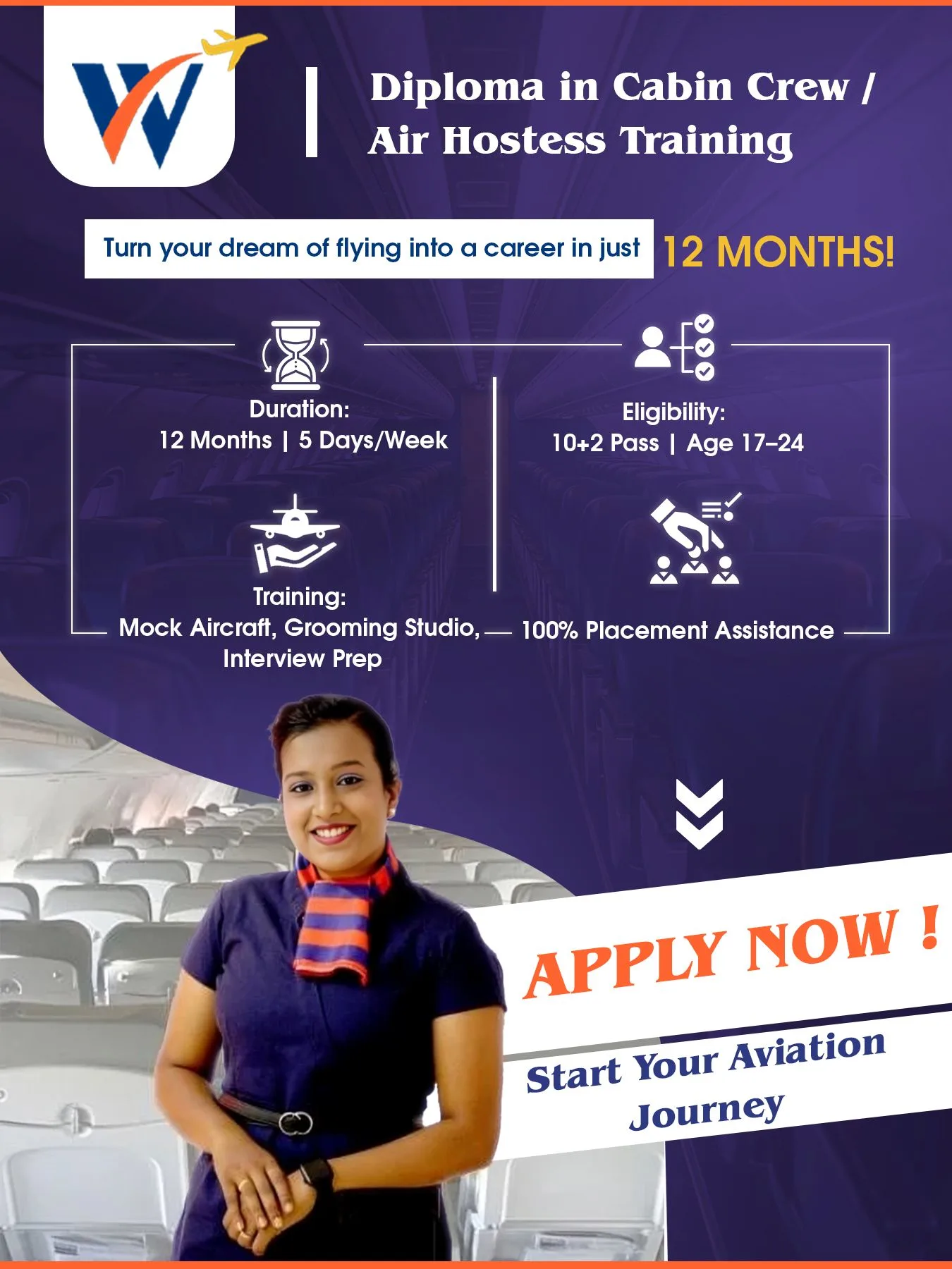 Diploma in Cabin Crew Diploma in Cabin Crew